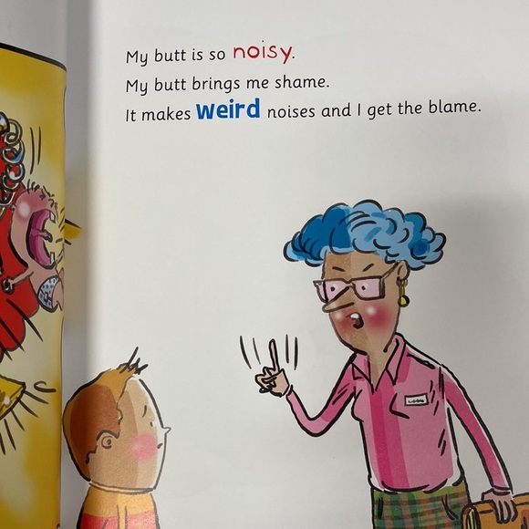 My butt books by Dawn McMillan my butt is so noisy, I broke my butt - Picture 10 of 10